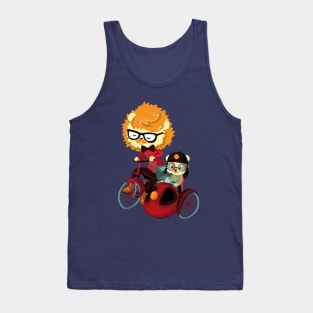 The Hipster Lion King Tank Top